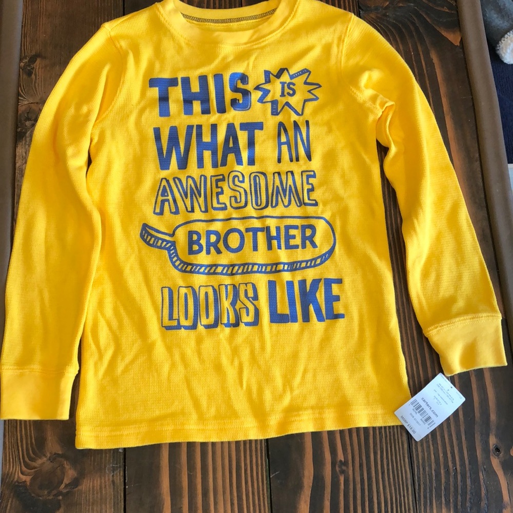 Boys long sleeve tee